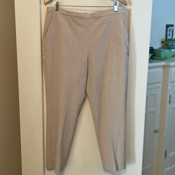 NEW! Eileen Fisher Tapered Crop Pants size 12 - Picture 1 of 10